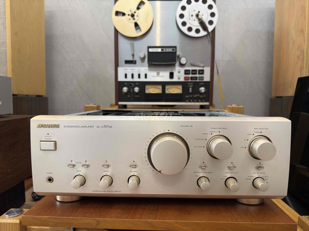 Ampli Sansui AU-α707XR Nhật Bản Vàng đồng. Mua bán Tivi, Âm thanh tại Quận Gò Vấp Tp Hồ Chí Minh được đăng bởi Thanh Ngân Audio Sài Gòn hình 1