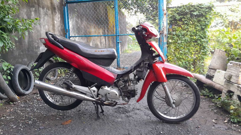 Wave đài loan màu Đỏ. Mua bán Xe máy tại Quận Bình Tân Tp Hồ Chí Minh được đăng bởi Tuyết Mai  hình 3