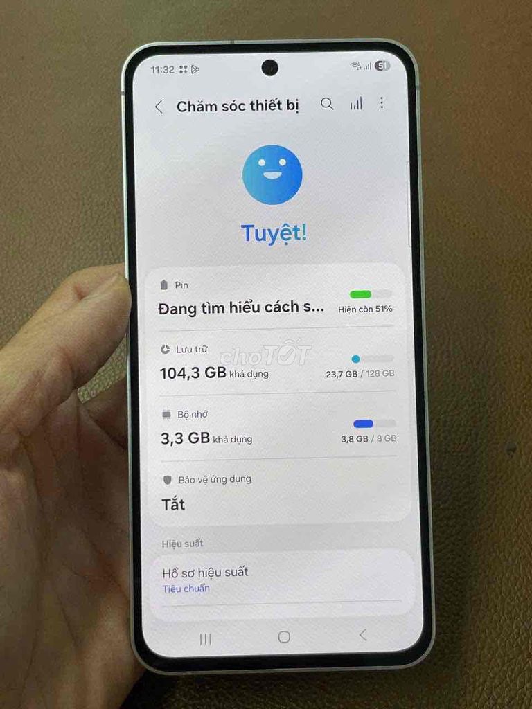 Samsung Galaxy S24 FE 5G 128GB Xám. Mua bán Điện thoại tại Quận Gò Vấp Tp Hồ Chí Minh được đăng bởi Quang Minh Mobile  hình 1