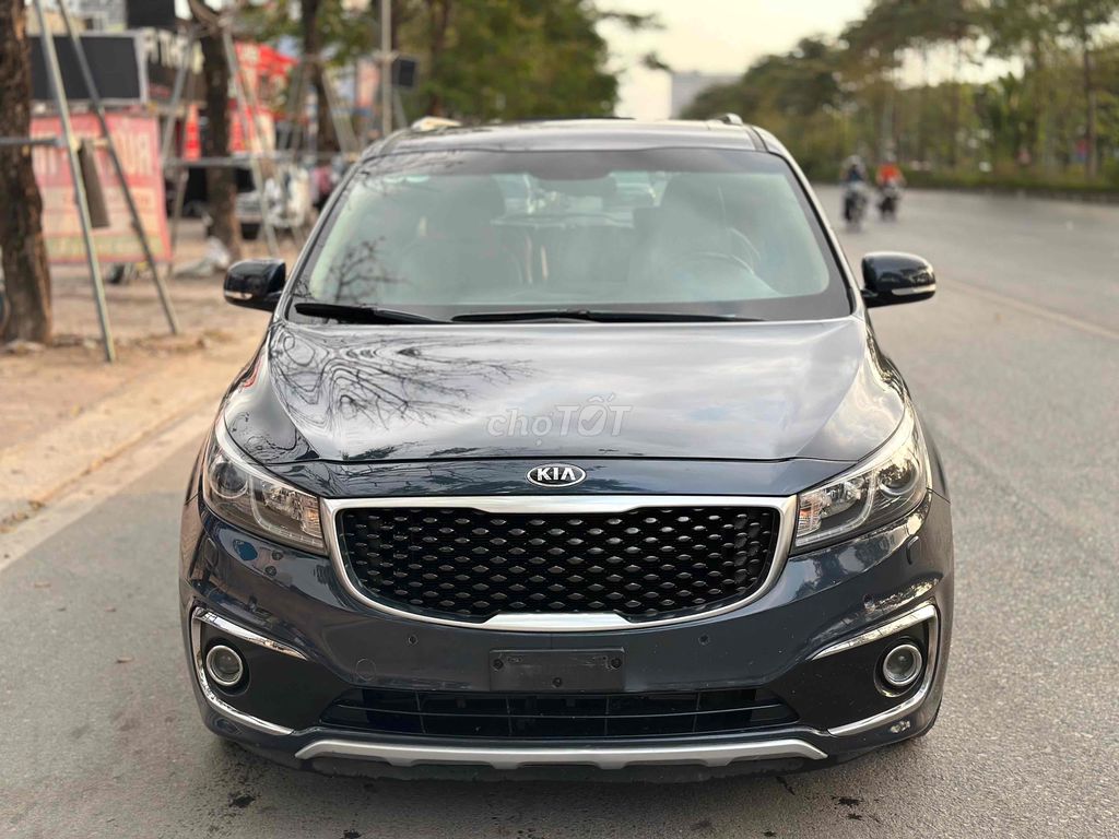 Bán Kia Sedona 2016 3.3 GATH Xanh Bản Full Xăng