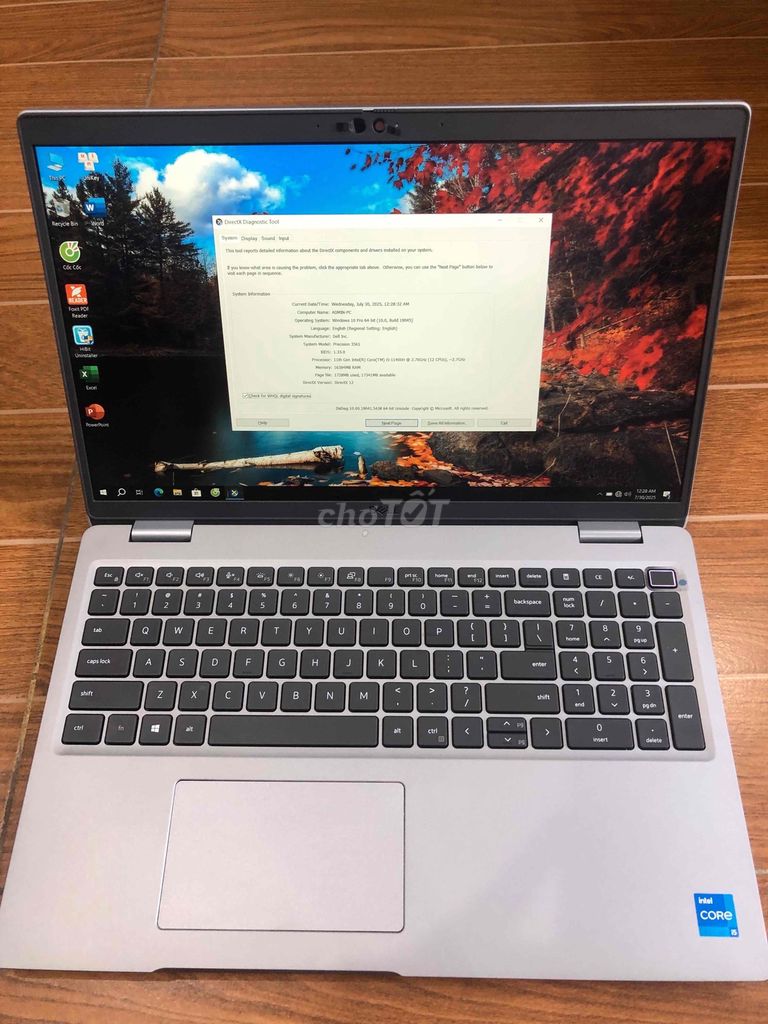 Dell Precision 3561 11400H 16/512GB USA ZIN lướt. Mua bán Laptop tại Quận Cầu Giấy Hà Nội được đăng bởi Quốc Trường hình 1