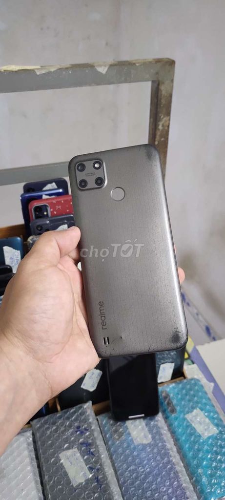 Realme c25y, ram 4gb, 64gb, pin 6000. Mua bán Điện thoại tại Quận Gò Vấp Tp Hồ Chí Minh được đăng bởi A LONG   nhận thanh toán THẺ TÍN DỤNG hình 1