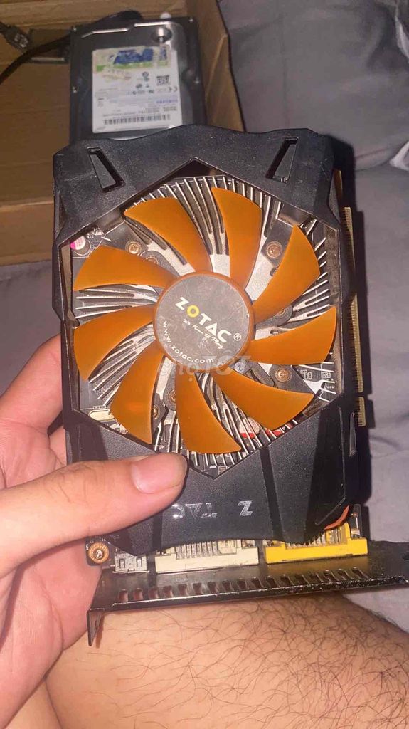 Card đồ họa Zotac GTX 650 1GB DDR5 đã qua sử dụng. Mua bán Linh kiện (RAM, Card...) tại Huyện Châu Thành Bến Tre được đăng bởi Nguyễn Ngọc Phúc hình 1