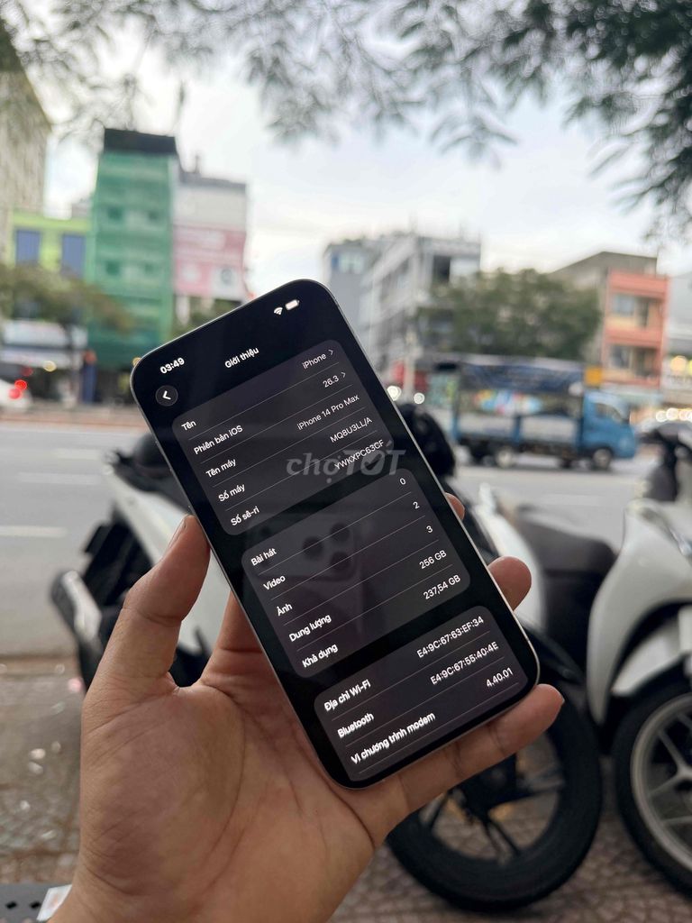 iPhone 14 Pro Max 256GB Đã sử dụng. Mua bán Điện thoại tại Quận Ngũ Hành Sơn Đà Nẵng được đăng bởi Nghĩa  hình 1