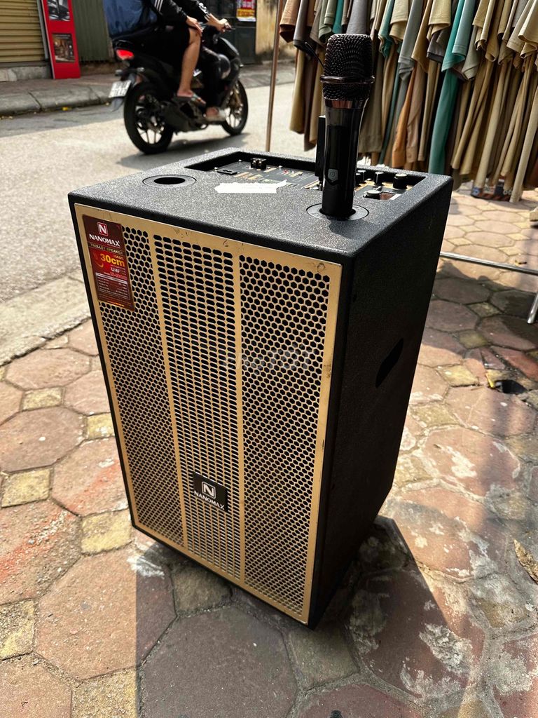 Loa kéo karaoke Nanomax S-900 420W. Mua bán Tivi, Âm thanh tại Huyện Gia Lâm Hà Nội được đăng bởi Tùng Anh hình 1