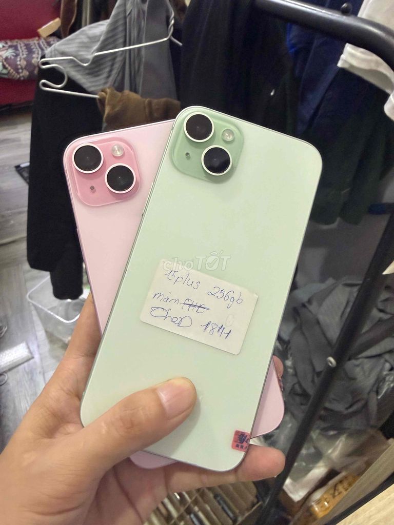 Apple iPhone 15 Plus 256GB Hồng, Xanh lá rất đẹp. Mua bán Điện thoại tại Quận Hải Châu Đà Nẵng được đăng bởi Hoàng Táo 273 Nguyễn Hoàng hình 1