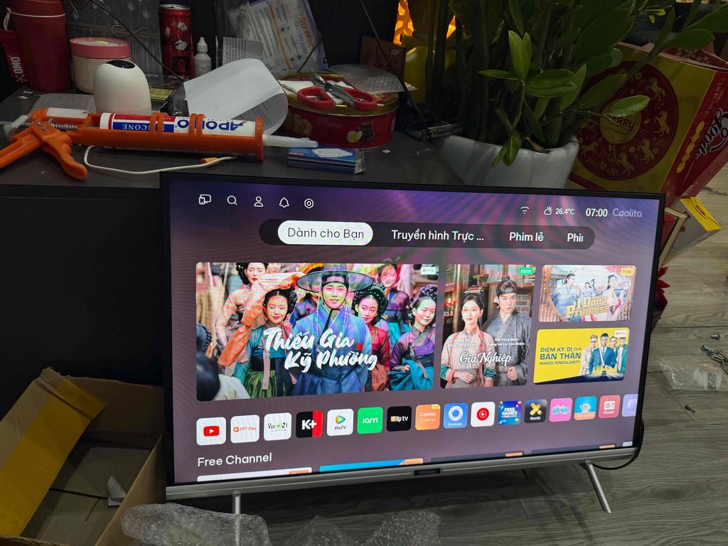 Tivi Coocaa 32 inch zin all. Mua bán Tivi, Âm thanh tại Quận Thanh Khê Đà Nẵng được đăng bởi BÔN APPLE 19 Bàu Hạc 3 hình 1