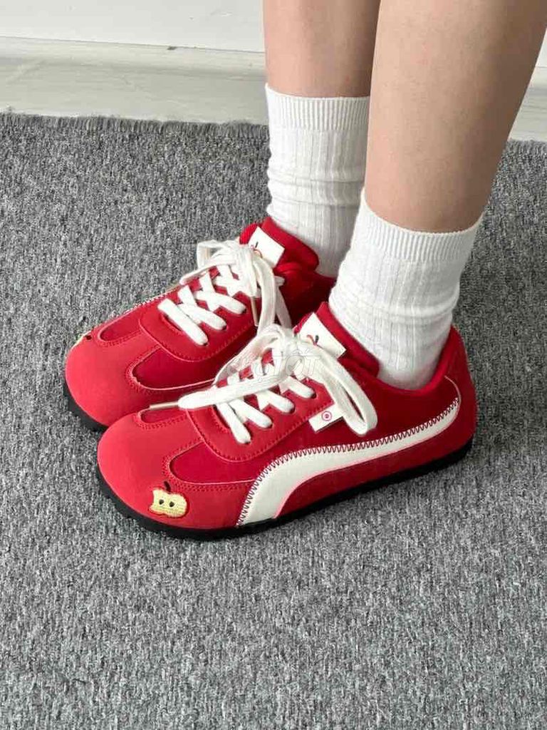 Giày thể thao Beier Nữ Đỏ Size 36. Mua bán Giày dép tại Quận Nam Từ Liêm Hà Nội được đăng bởi Lê Thị Thùy Linh hình 1