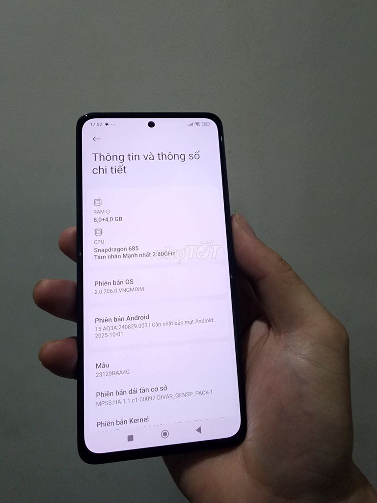 Xiaomi Redmi Note 13 Đen 8GB/128GB. Mua bán Điện thoại tại Quận Hải Châu Đà Nẵng được đăng bởi Minh hình 1