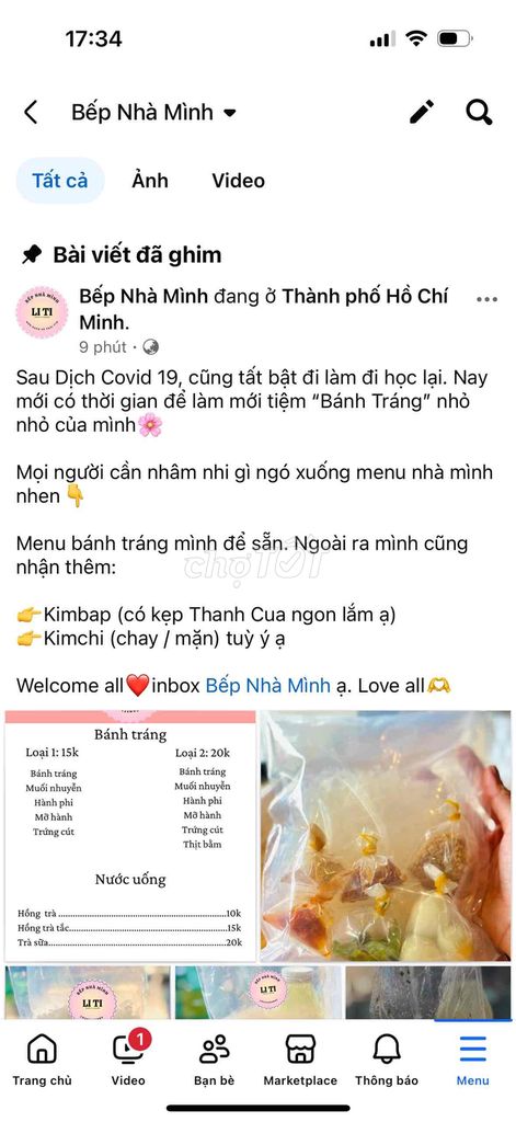 Bánh Tráng + Trà sữa + Kimbap + Kim chi (chay/mặn)