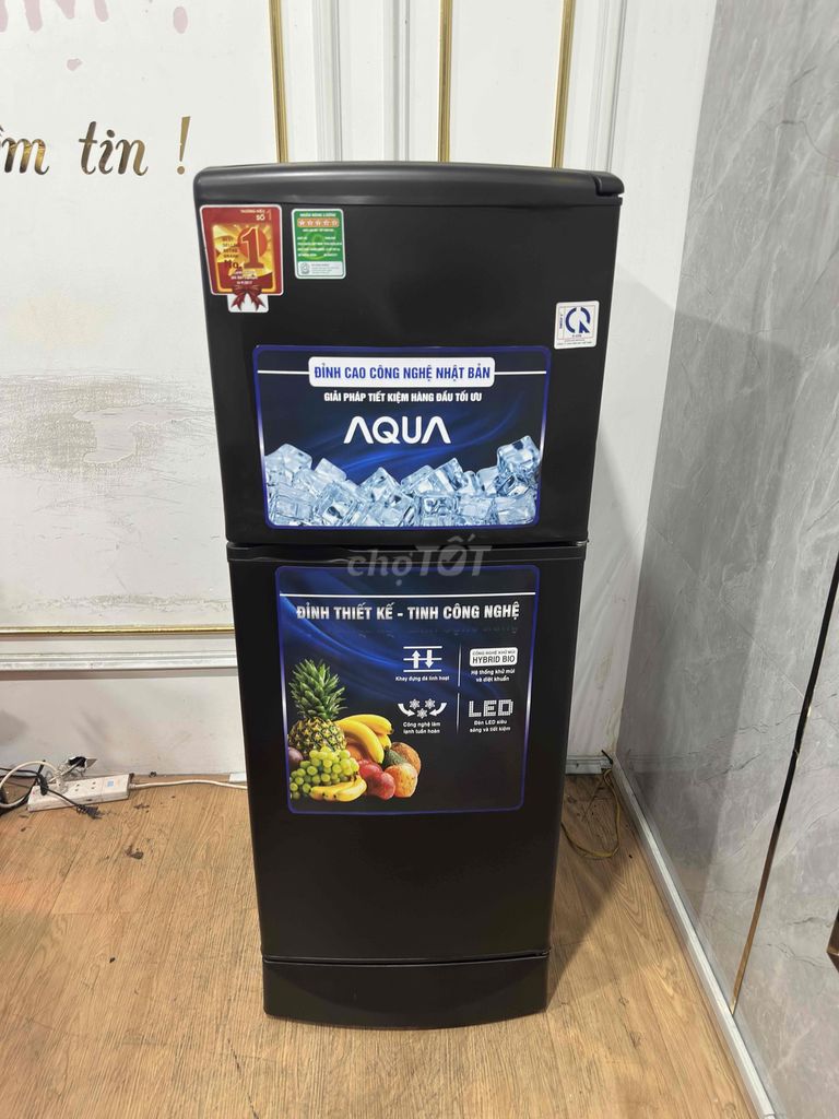Tủ lạnh Aqua 150L,nhẹ điện,ko đóng tuyết. Mua bán Tủ lạnh tại Quận Tân Phú Tp Hồ Chí Minh được đăng bởi Điện Lạnh Hoàng Dương hình 1