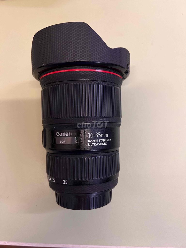 Ống kính Canon EF 16-35mm f/4L Đen. Mua bán Máy ảnh, Máy quay tại Quận Hoàng Mai Hà Nội được đăng bởi camera6 hình 1