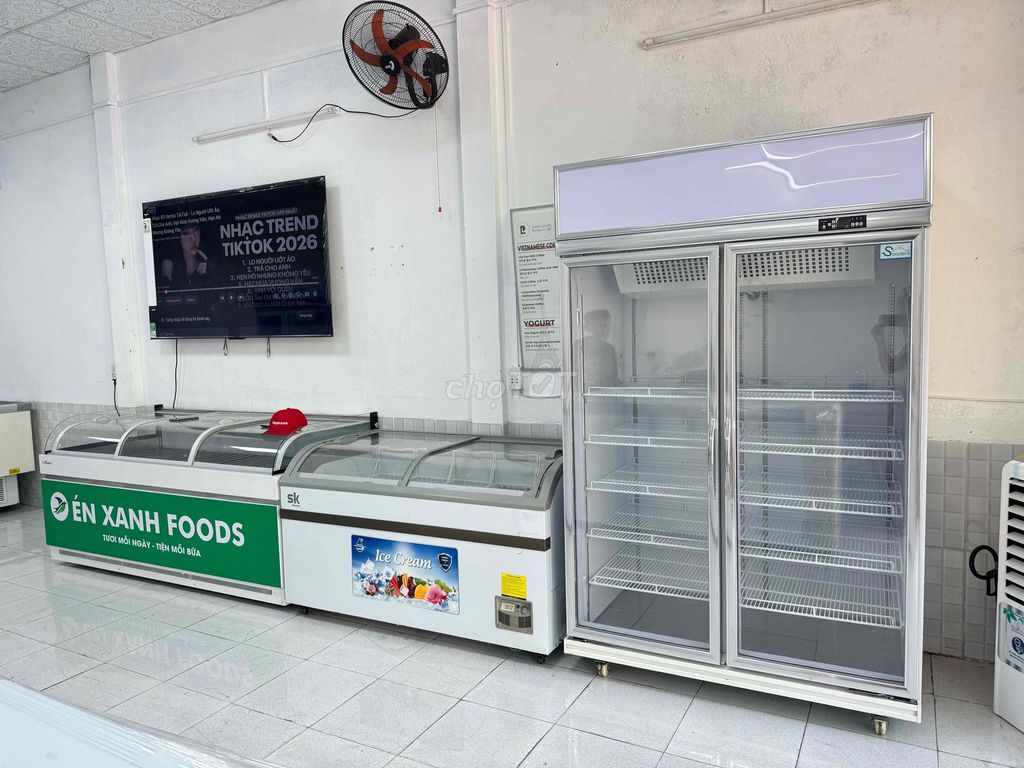 Tủ đông SK 500 lít kính kéo Đã sử dụng. Mua bán Tủ lạnh tại Quận Liên Chiểu Đà Nẵng được đăng bởi Toni đmđ hình 1
