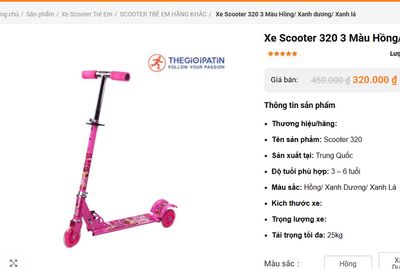 Xe Scooter mới 90%. Mua bán Mẹ và bé tại Quận 4 Tp Hồ Chí Minh được đăng bởi NGUYEN MR
