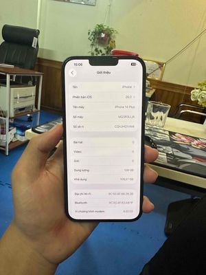 Iphone 14 Plus 128Gb màu Midnight P83. Mua bán Điện thoại tại Quận Cầu Giấy Hà Nội được đăng bởi Nguyễn Đức Đại 