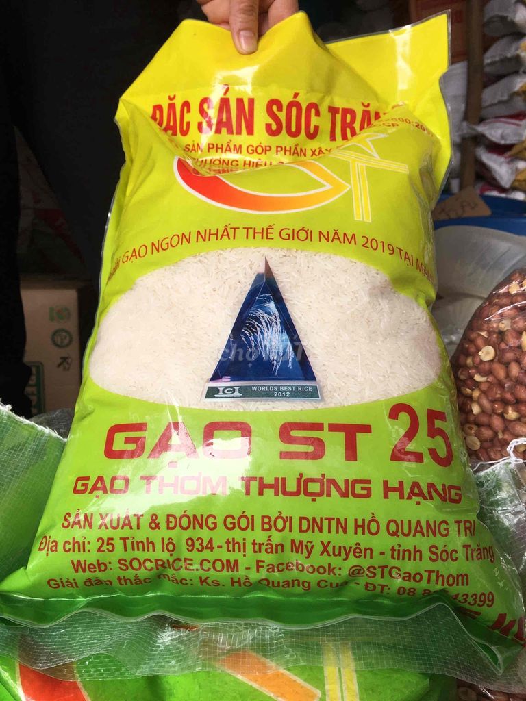 Gạo ST25 gạp ngon số 1