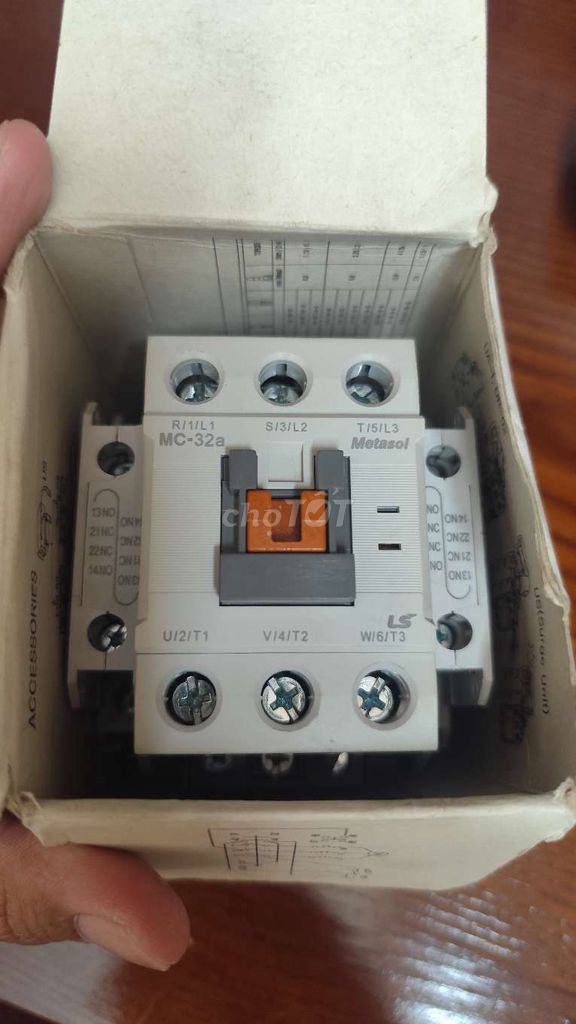 Khởi động từ LS MC-32a 3P 32A Hàn Quốc Mới. Mua bán Nội thất, đồ gia dụng khác tại Quận 10 Tp Hồ Chí Minh được đăng bởi Vựa Hàng Tổng Hợp  hình 1