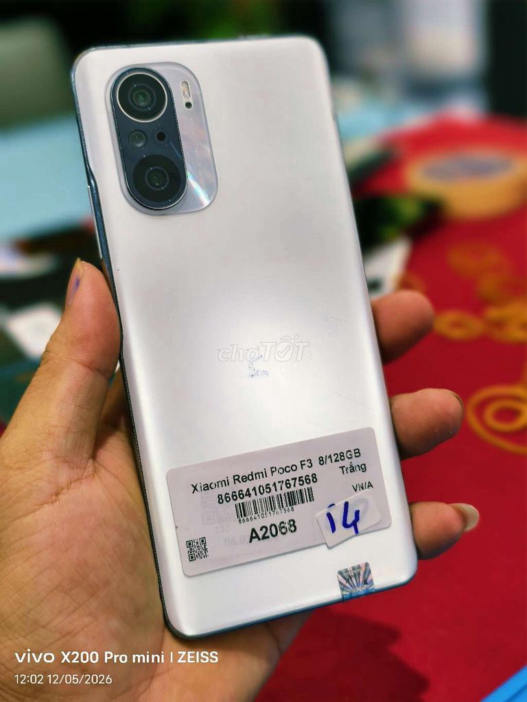 Xiaomi Poco F3 8GB/128GB Trắng. Mua bán Điện thoại tại Quận Tân Bình Tp Hồ Chí Minh được đăng bởi Táo Bán Lổ hình 1