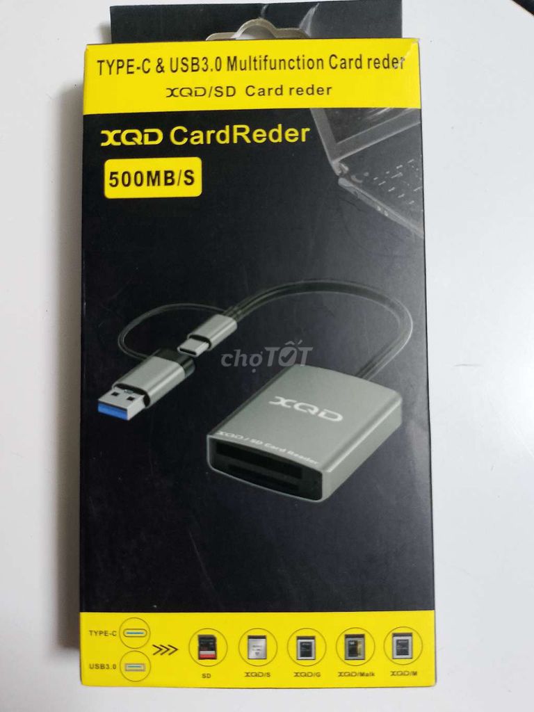 Đầu đọc thẻ nhớ Type-C, USB 3.0 Xám. Mua bán Phụ kiện (Màn hình, Chuột...) tại Quận Đống Đa Hà Nội được đăng bởi Tùng Zippo hình 1