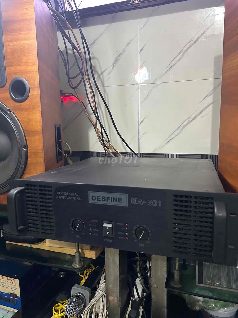 Cục đẩy MA-801 2 kênh cs 800w/1 kênh thanh lý. Mua bán Tivi, Âm thanh tại Quận Tân Phú Tp Hồ Chí Minh được đăng bởi Hứng là mua Buồn là bán hình 1