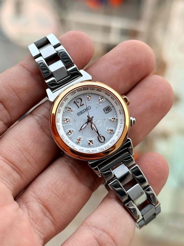 Đồng hồ đeo tay Seiko Nữ Thép không gỉ. Mua bán Đồng hồ tại Thành phố Qui Nhơn Bình Định được đăng bởi Nguyễn Quốc Cường hình 1