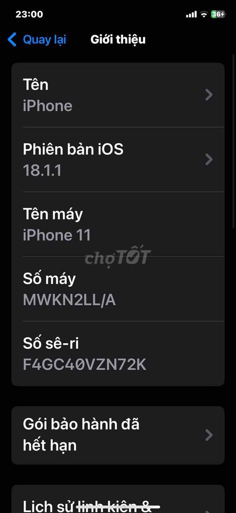 Apple iPhone 11 64GB Trắng. Mua bán Điện thoại tại Thành phố Vũng Tàu Bà Rịa - Vũng Tàu được đăng bởi Giàu hình 1