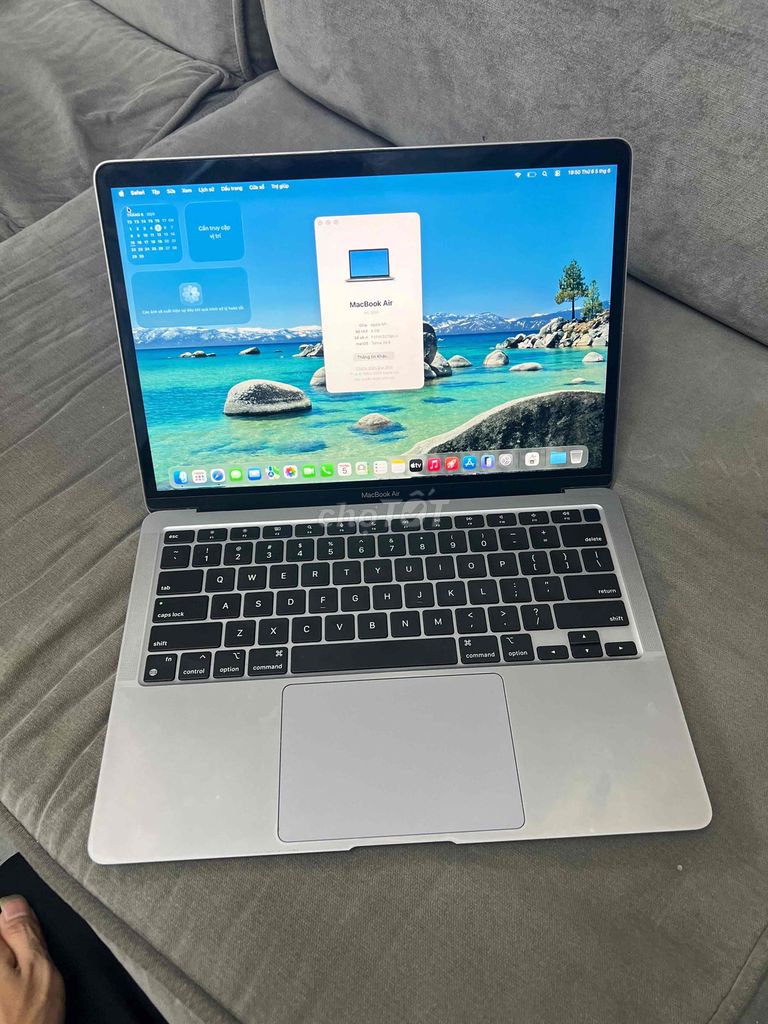 Apple Macbook Air M1 8GB/256GB Xám. Mua bán Laptop tại Quận Đống Đa Hà Nội được đăng bởi HQ Computer hình 1