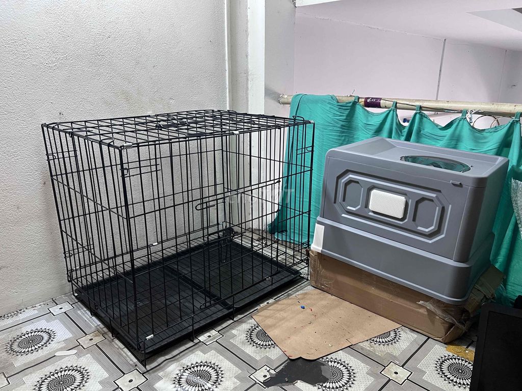 lồng và nhà tắm mèo. Mua bán Phụ kiện, Thức ăn, Dịch vụ tại Huyện Hóc Môn Tp Hồ Chí Minh được đăng bởi Thanh Kanashi hình 1