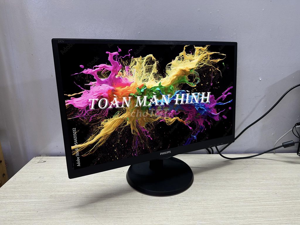 Màn hình24"Philips chuyên văn phòng mới 99%