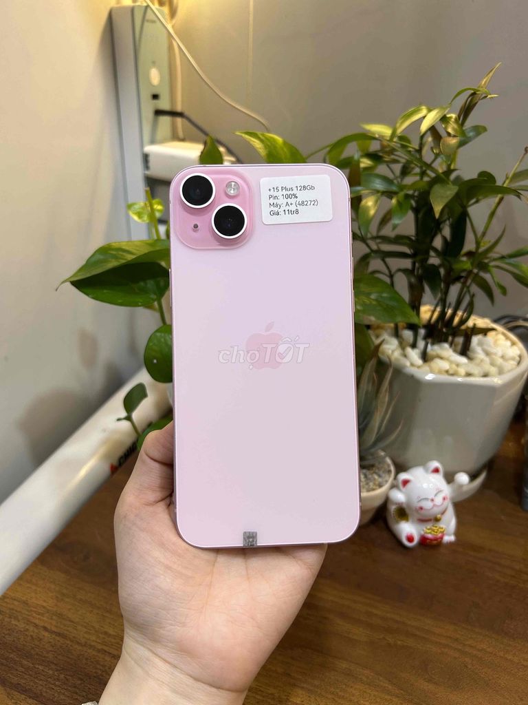 iPhone 15 Plus 128GB Hồng Mỹ Zin full. Mua bán Điện thoại tại Huyện Hóc Môn Tp Hồ Chí Minh được đăng bởi SIRI STORE HCM hình 1