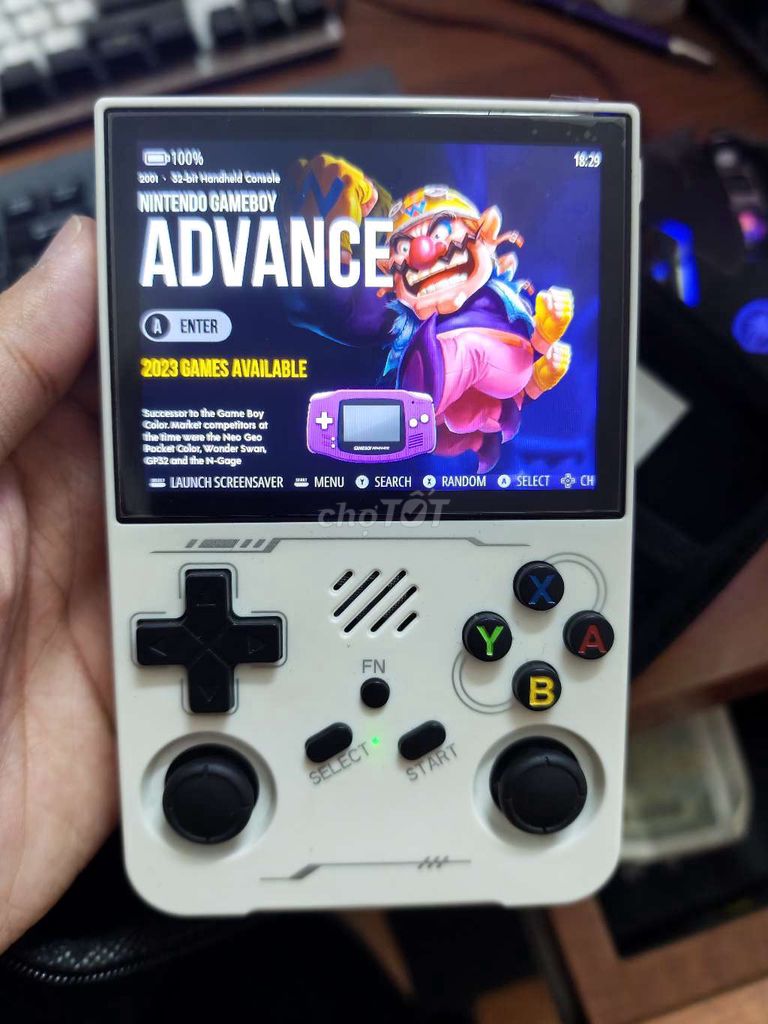 Máy chơi game cầm tay R36XX Trắng 3000mAh. Mua bán Thiết bị chơi game tại Quận Hà Đông Hà Nội được đăng bởi Bùi Văn Thọ hình 1