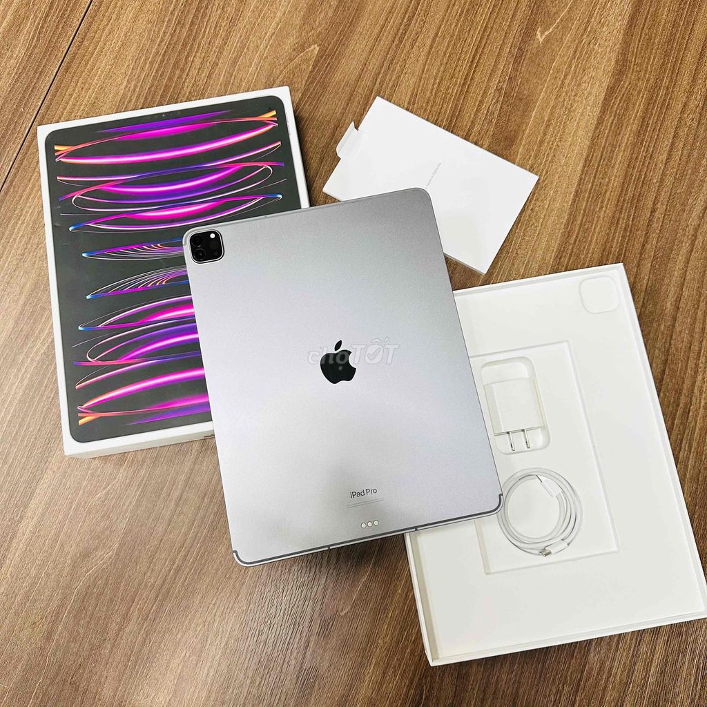 iPad Pro 12.9 inch M2 256GB 5G Likenew Fullbox. Mua bán Máy tính bảng tại Quận Cầu Giấy Hà Nội được đăng bởi TT Store hình 1