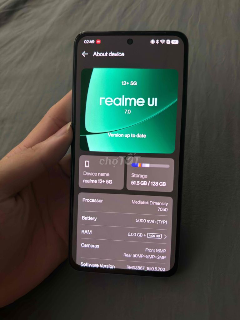 Realme 12 Plus 5G 128GB Đen. Mua bán Điện thoại tại Quận Bắc Từ Liêm Hà Nội được đăng bởi Nguyễn hiếu hình 1