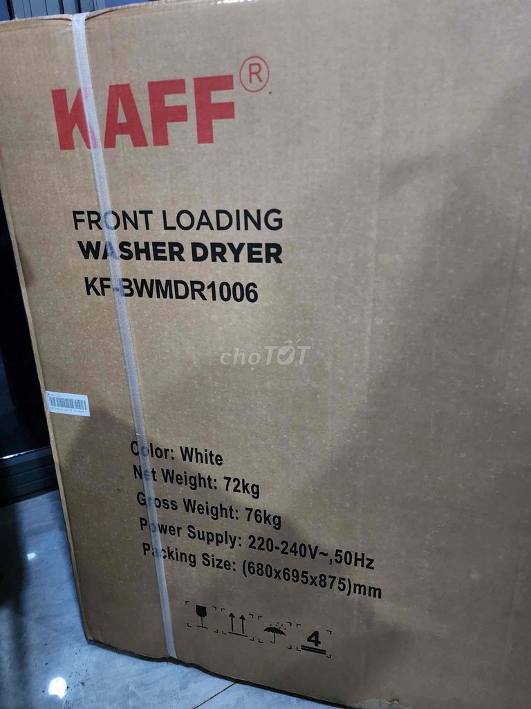 Thanh lý máy giặt sấy Kaff KF - BWMDR1006 10kg