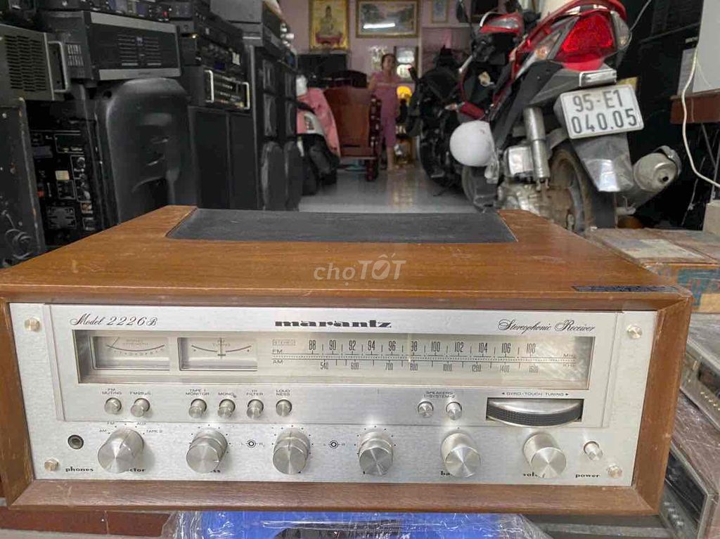 Âm ly Marantz 2226B Nhật Bản 110V Nâu. Mua bán Tivi, Âm thanh tại Quận Cái Răng Cần Thơ được đăng bởi ÂM THANH NGÂN  hình 1