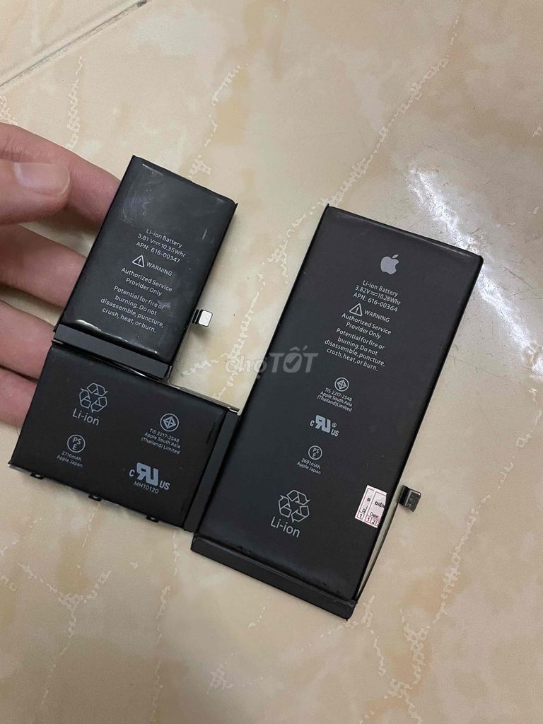 Pin zin iphone X 8 plus còn cầm chữa cháy ok