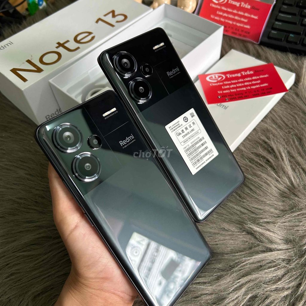 Xiaomi Note 13 Pro Plus 5G zin đẹp, có trả góp