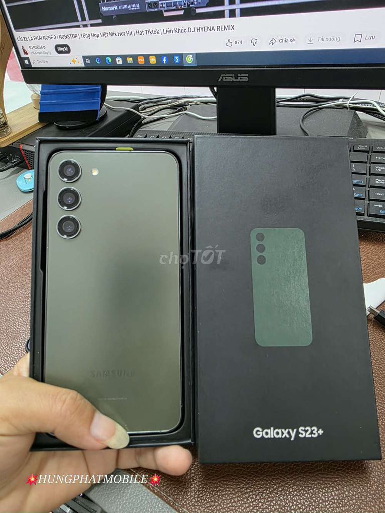 Samsung Galaxy S23 Plus 5G 256GB SSVN 2 SIM FULBOX. Mua bán Điện thoại tại Quận Đống Đa Hà Nội được đăng bởi HƯNG PHÁT Mobile hình 1