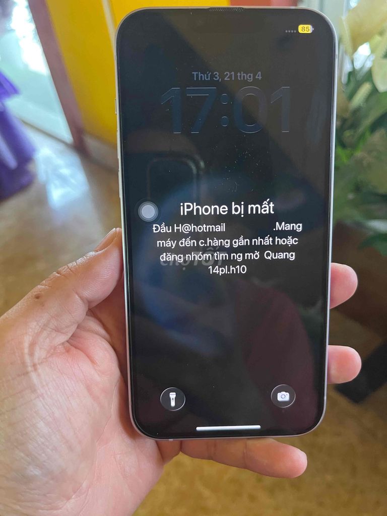 Apple iPhone 14 Tím nhạt. Mua bán Điện thoại tại Quận Hoàng Mai Hà Nội được đăng bởi Quốc Huy hình 1