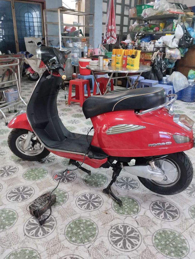 Xe điện Vespa dkbike Vtbike Roma còn đẹp. Mua bán Xe điện tại Quận 7 Tp Hồ Chí Minh được đăng bởi Xe điện Tân Mỹ  hình 5