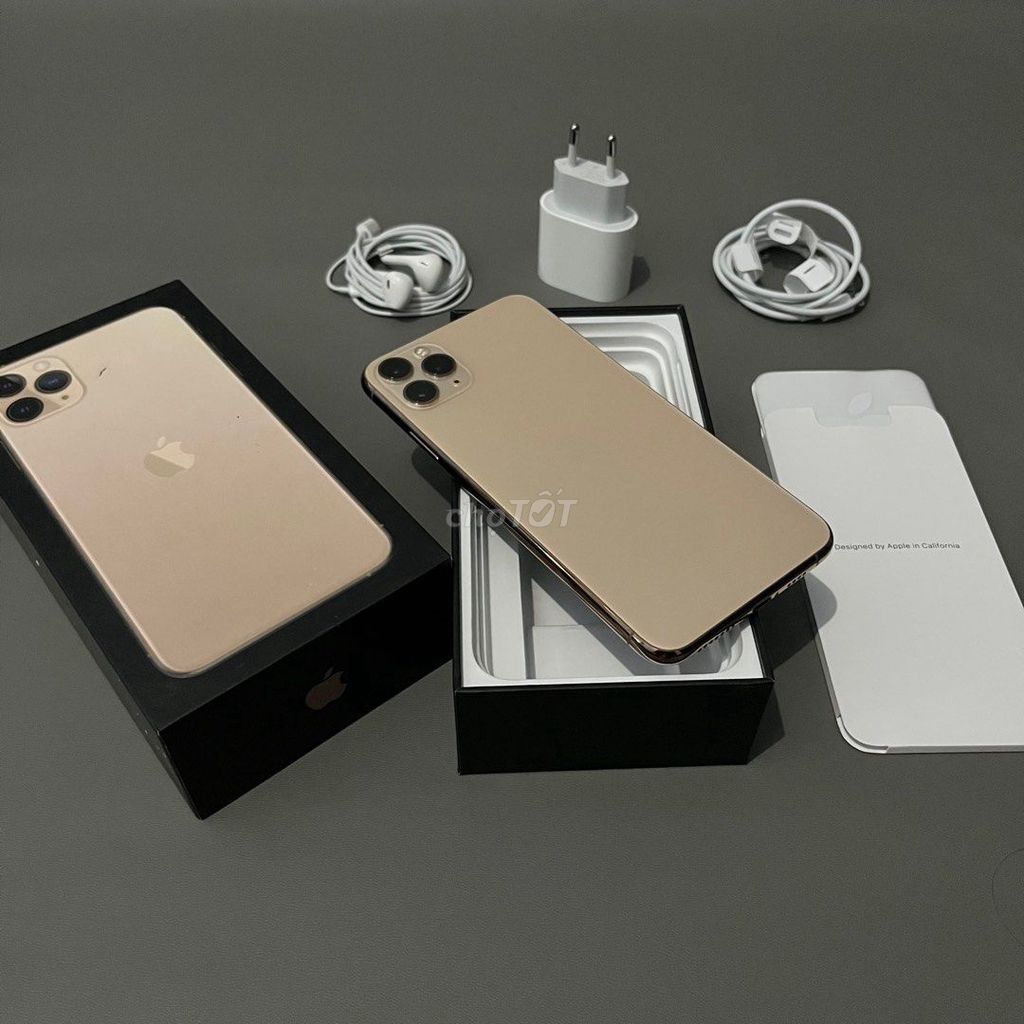 iPhone 11 Pro Max Vàng Gold Đẹp 99% chưa sửa. Mua bán Điện thoại tại Quận Bình Thạnh Tp Hồ Chí Minh được đăng bởi Ngọc Lan hình 1