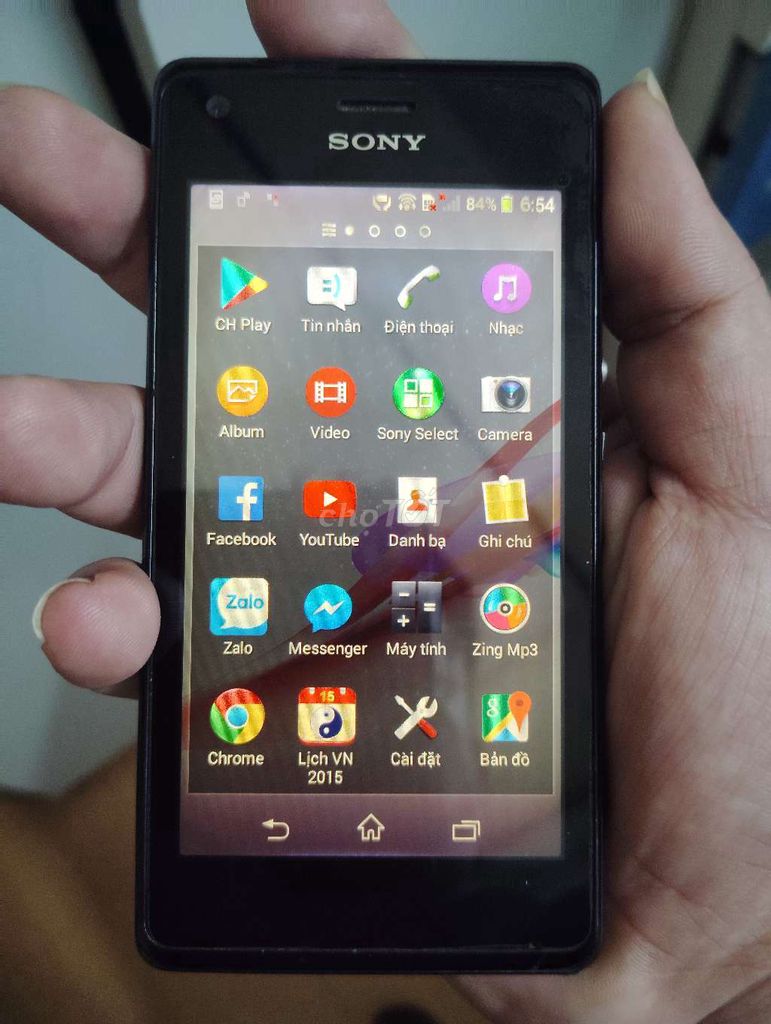 Sony Xperia C1905 Đen Android 4.3. Mua bán Điện thoại tại Quận Hoàng Mai Hà Nội được đăng bởi tran binh hình 1
