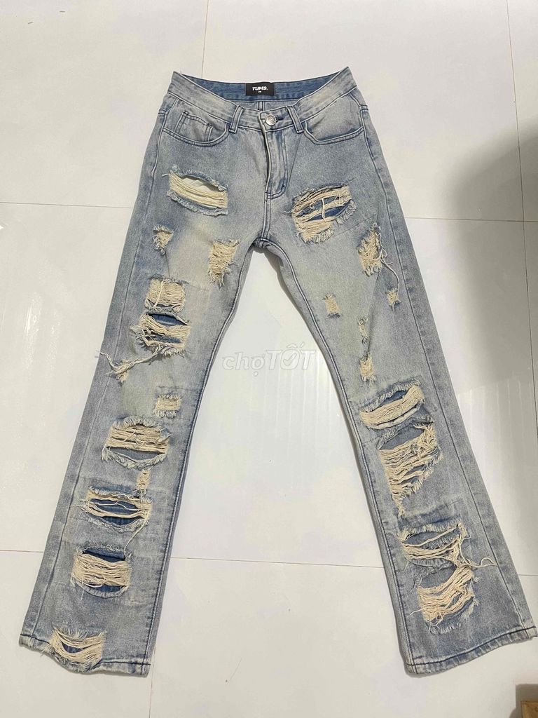 Quần jean nam Jean size 28. Mua bán Quần áo tại Huyện Hòa Thành Tây Ninh được đăng bởi Hoài Nam hình 1