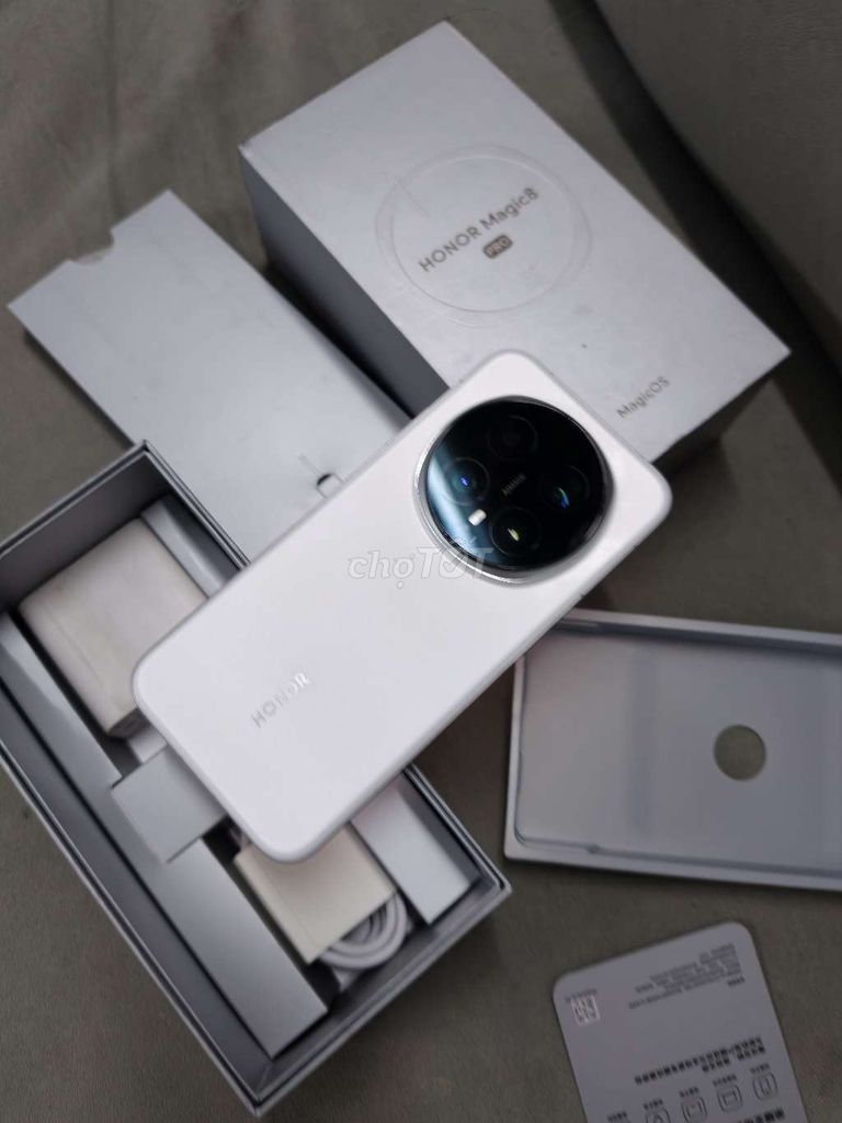 Honor Magic 8 Pro 16/512GB Trắng 99%. Mua bán Điện thoại tại Quận Bình Tân Tp Hồ Chí Minh được đăng bởi Thái Bình Dương hình 1