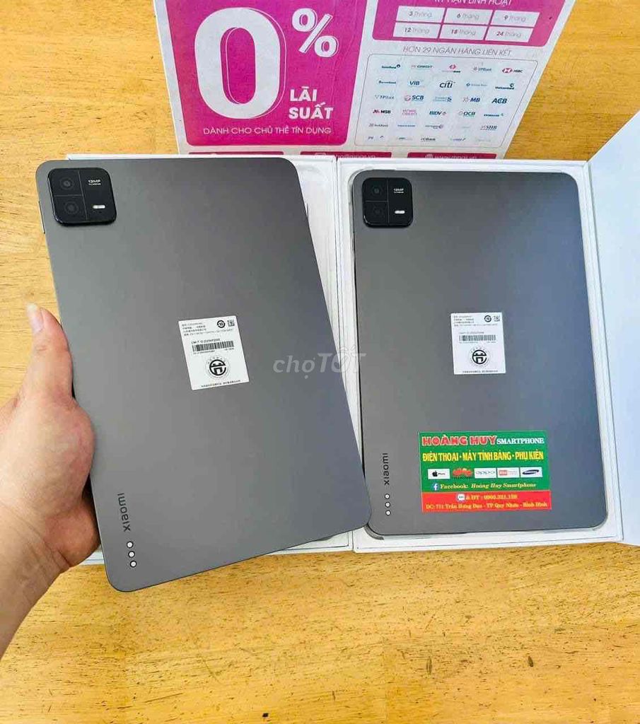 XIAOMI PAD 6 (FULLBOX) - ROM QUỐC TẾ CHIP SNAP 870