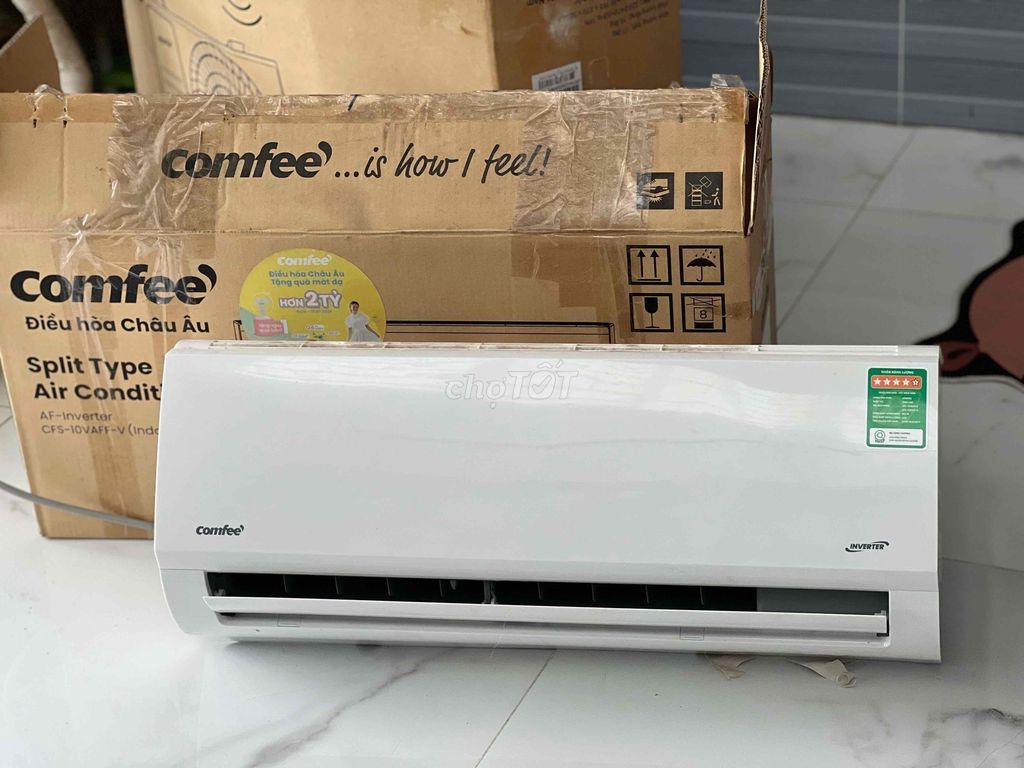 Máy lạnh Comfee 1hp 90% mới kèm dây đồng cục nóng. Mua bán Máy lạnh, điều hoà tại Huyện Chợ Mới An Giang được đăng bởi EM VY hình 1