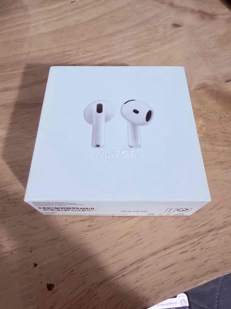 Tai nghe không dây Apple AirPods 4 Trắng. Mua bán Tivi, Âm thanh tại Huyện Hóc Môn Tp Hồ Chí Minh được đăng bởi SHOP NHẠC CỤ 153 TPHCM  hình 1