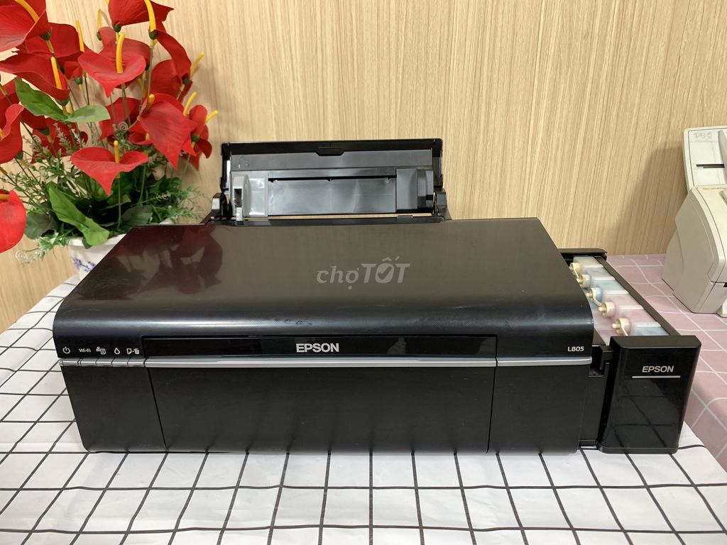 Máy in màu Epson L805 mực nhiệt 6 màu đầu in mới