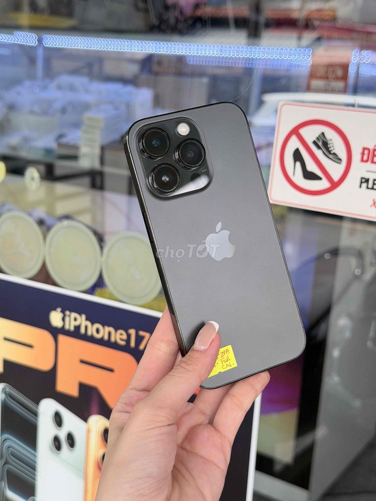 Apple iPhone 14Pro Black LikeNew 128GB Góp Nợ Xấu. Mua bán Điện thoại tại Quận 8 Tp Hồ Chí Minh được đăng bởi CA REM BÁN TÁO hình 1