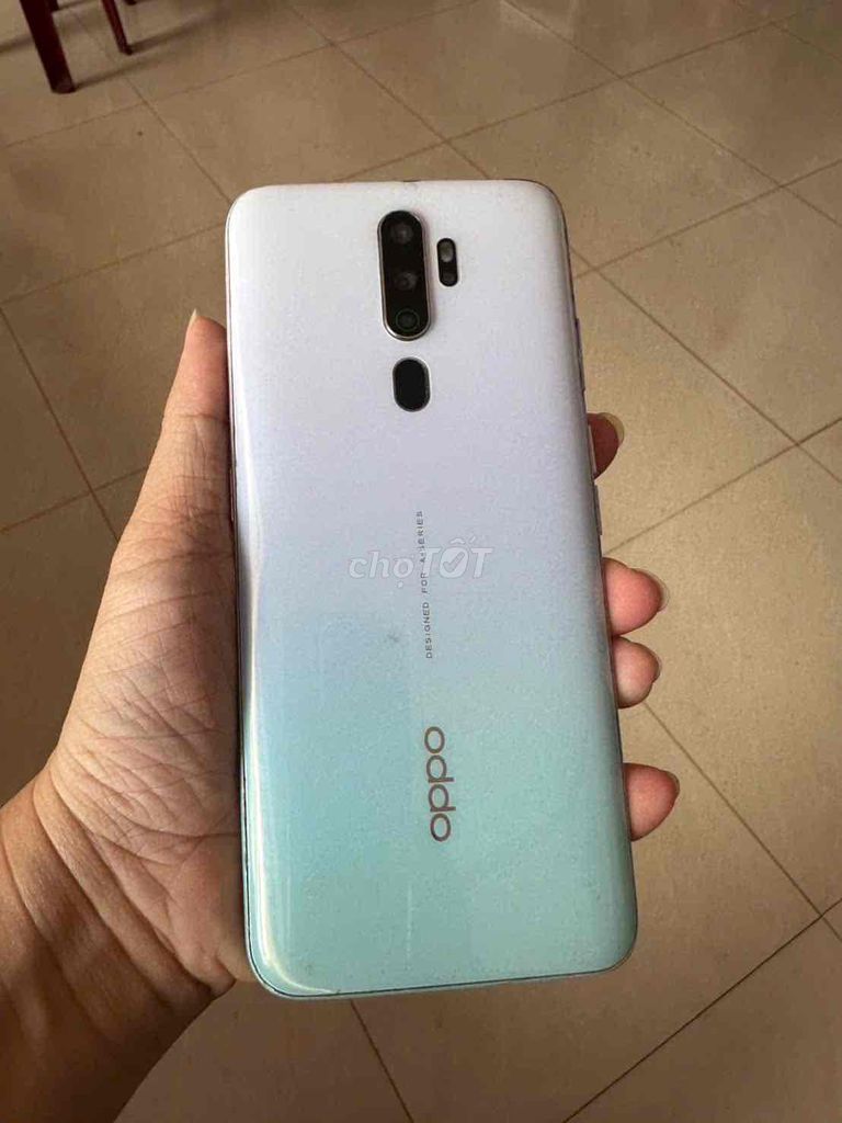 Oppo A5 2020 Xanh 4GB/128GB pin 5000 màu xanh. Mua bán Điện thoại tại Thành phố Buôn Ma Thuột Đắk Lắk được đăng bởi phuong smarphone hình 1